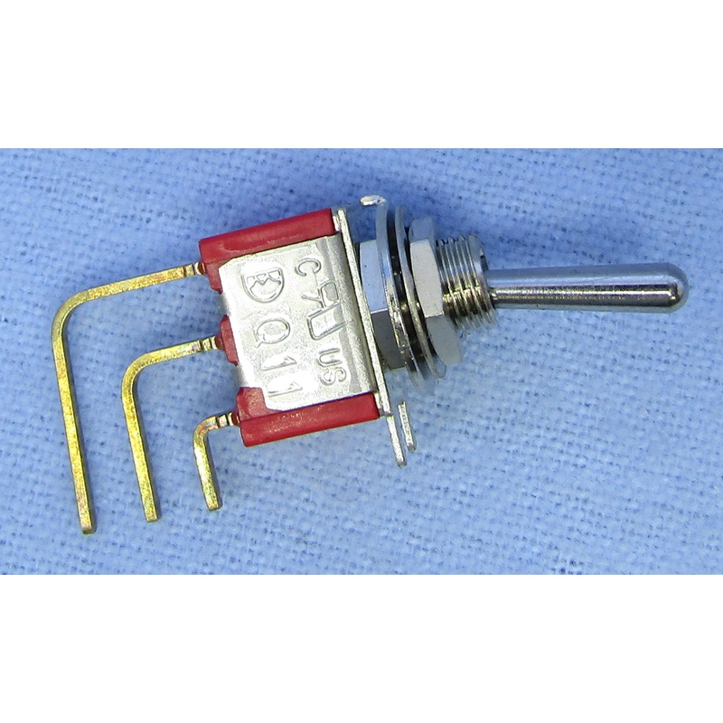 Like 30-20018 SPDT ON-ON Right Angle PC Mount Mini Toggle 5A@120V AC