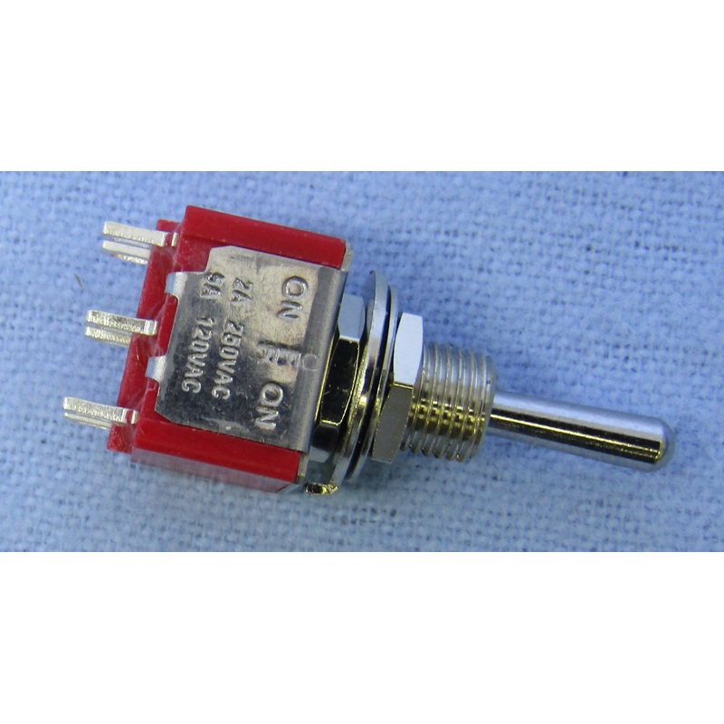 Philmore # 30-10016 DPDT ON-OFF-ON Mini Toggle Switch 5A@120V/28V DC