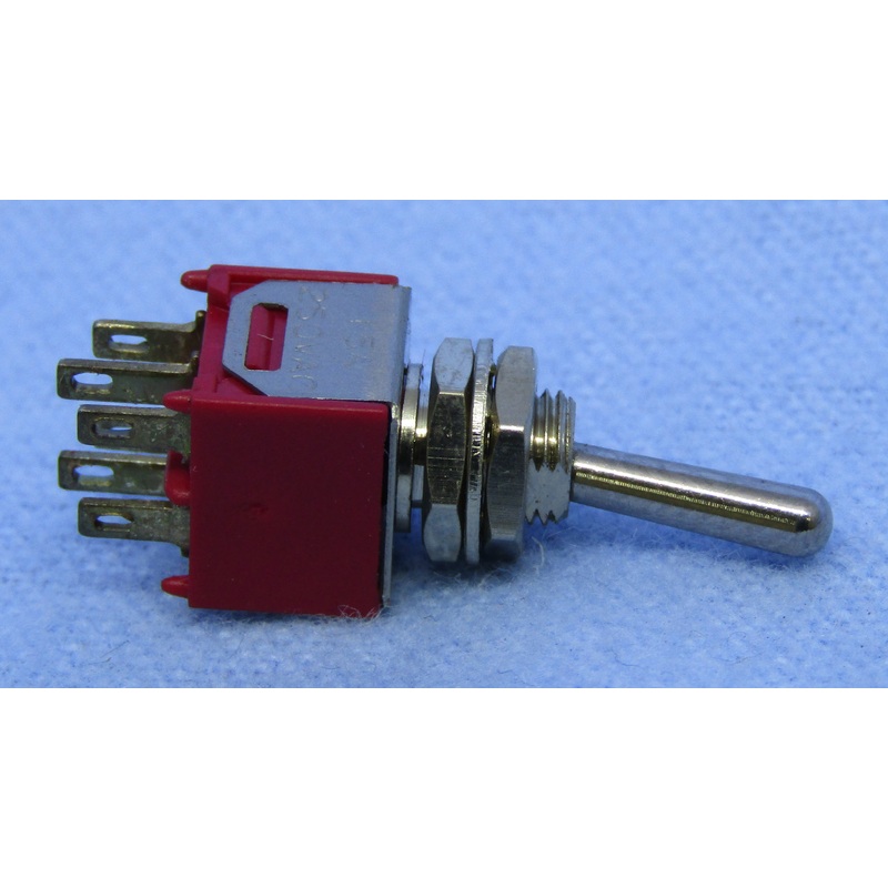 Philmore # 30-10050 DPDT ON-OFF-ON Sub-Mini Toggle Switch 3A@120V AC/28V DC