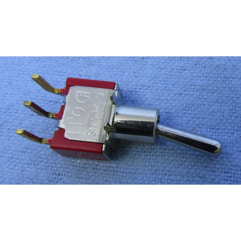 Philmore 30-20003 SPDT ON-ON Right Angle PC Mount Mini Toggle 5A@120V AC/28V DC