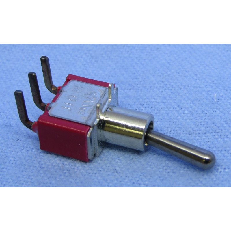 Philmore 30-20005 SPDT ON-(ON) Right Angle PC Mount Mini Toggle 5A@120V AC/28VDC