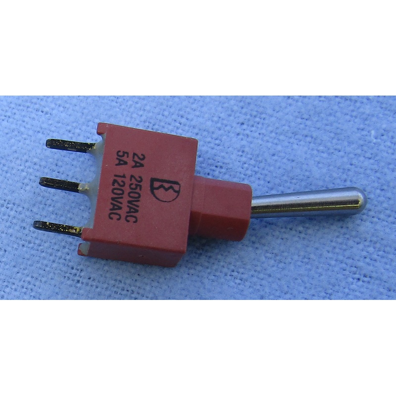 Philmore 30-20153 SPDT ON-(ON) PC Mount Sealed Toggle Switch 5A@120V AC/28V DC