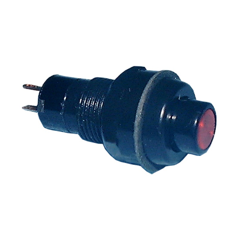 Philmore 30-2293 SPST OFF-(ON), Momentary ON Push Button Switch ~ 3A @ 125V AC