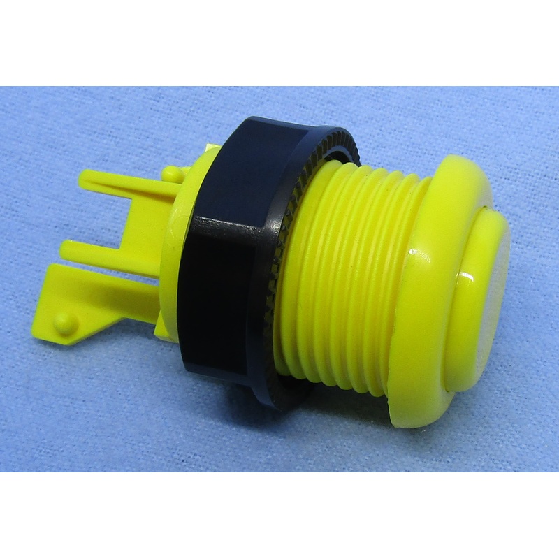 Philmore # 30-775 Video Game Button Assembly w/o Switch ~ YELLOW
