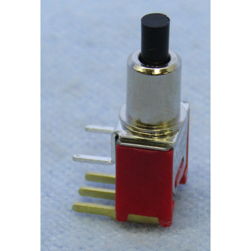 Philmore 30-20507 SPDT ON-(ON) Momentary Push Button Switch, Right Angle