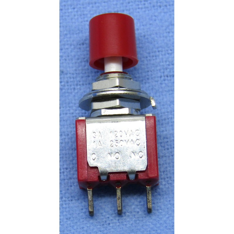 Philmore 30-2700 SPDT ON-(ON), Momentary Push Button Switch ~ 1A @ 125V AC