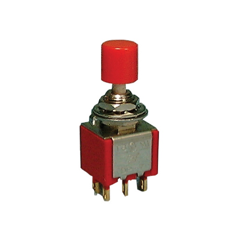 Philmore 30-2750 DPDT ON-(ON), Momentary Push Button Switch ~ 1A @ 125V AC