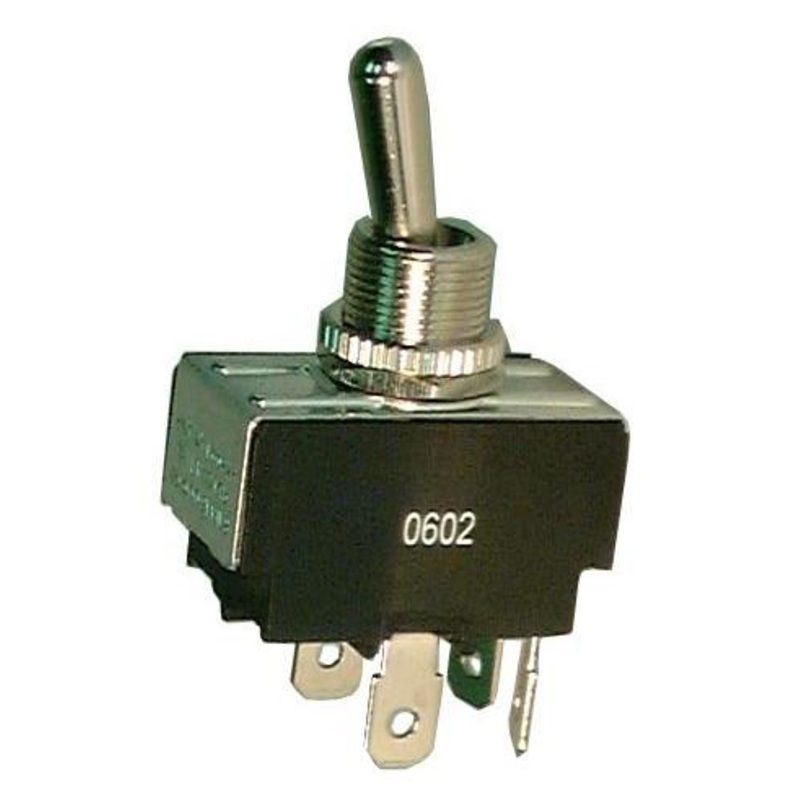 30-3057, Philmore DPST OFF-ON, Sealed Heavy Duty Toggle 20A@125V AC, 21A@14V DC