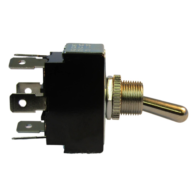 30-325 Philmore DPDT ON-OFF-ON, HD Bat Handle Tog Switch 20A@125V AC