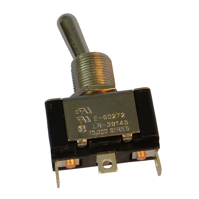 Philmore 30-014 SPDT ON-ON, Heavy Duty Bat Handle Toggle Switch 20A@125V AC
