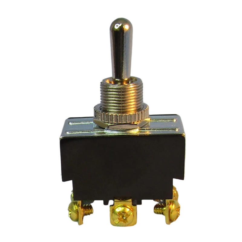 Philmore 30-050 DPDT (ON)-OFF-(ON) Heavy Duty Bat Handle Toggle 20A@125V AC