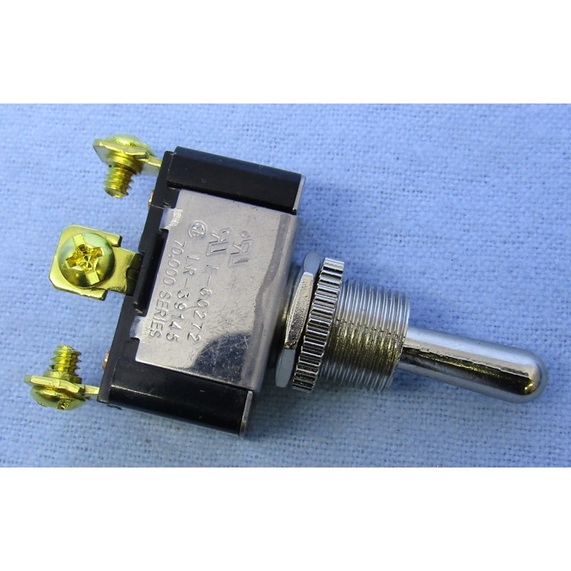 Philmore 30-055 SPDT (ON)-OFF-(ON) Heavy Duty Bat Handle Toggle 20A@125V AC