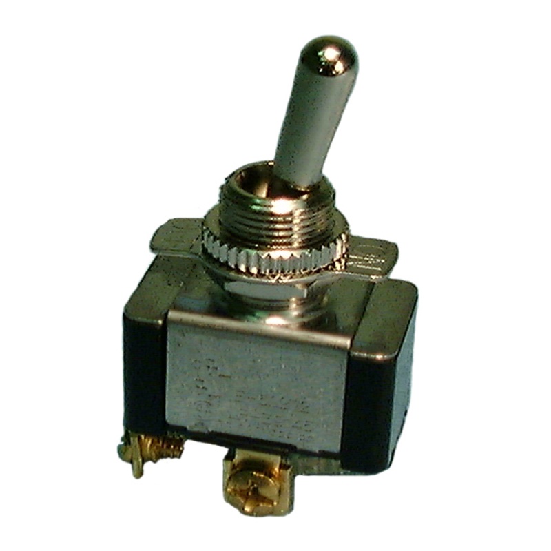 Philmore 30-080 SPST ON-OFF, Heavy Duty Bat Handle Toggle Switch 20A@125V AC