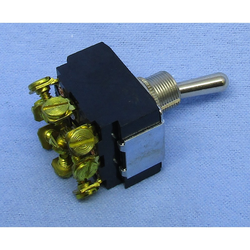 Philmore 30-10241 3PDT ON-ON Heavy Duty Bat Handle Toggle Switch 17A@125V AC