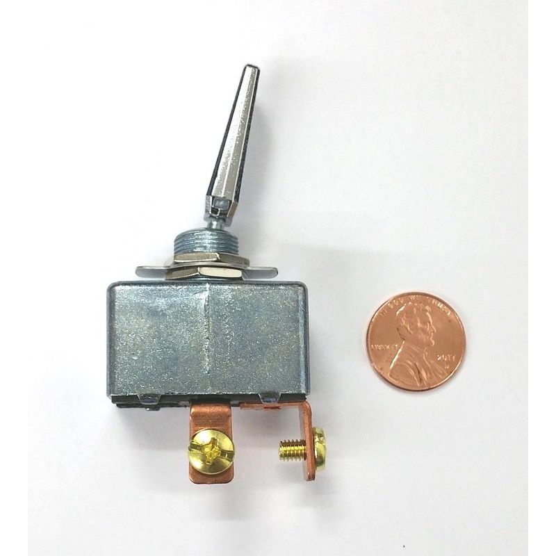 SPST ON – OFF 50A 12V DC, High Current Automotive Toggle Switch (232734)