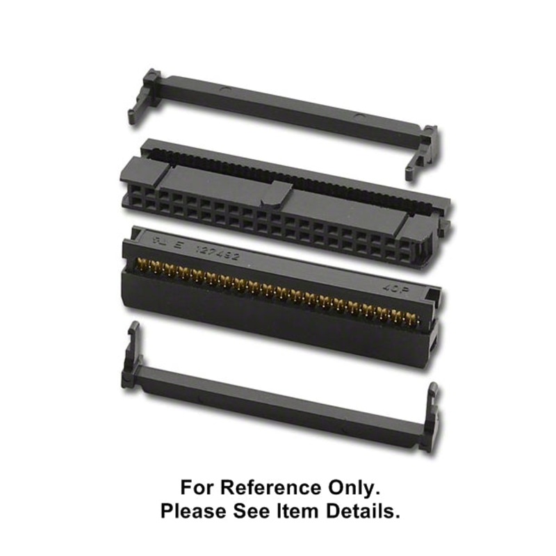 IDS-26, 26 Pin IDC 0.1” (2.54mm) Pin Spacing ~ Ribbon Mount Female Socket