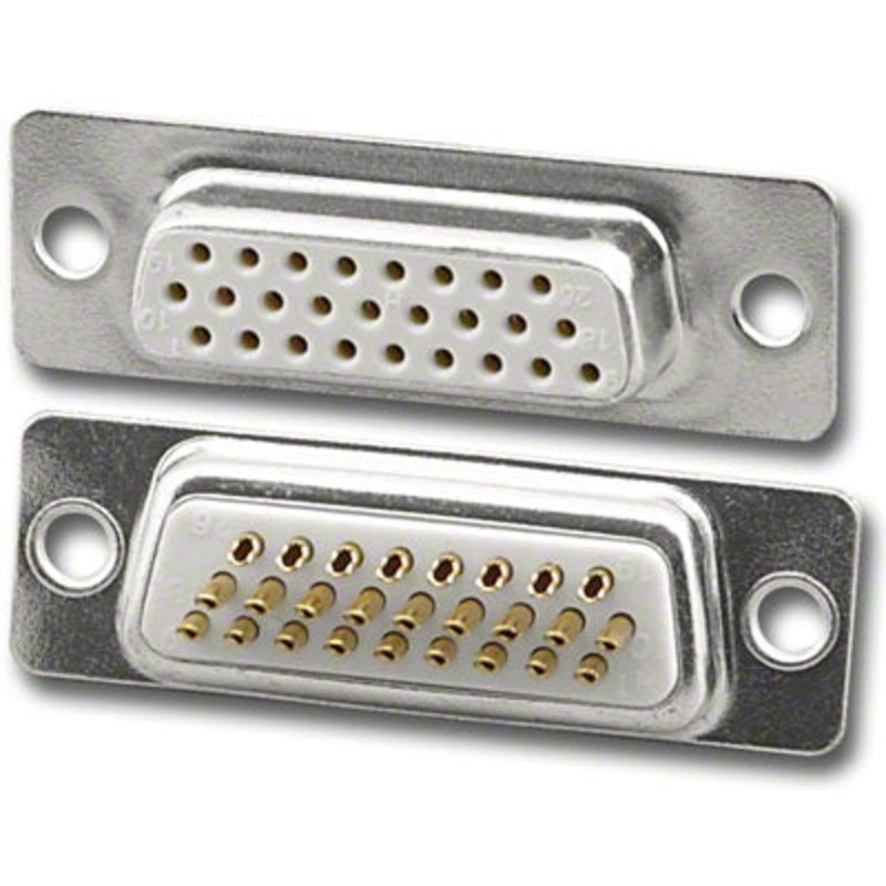 Pan Pacific DHS-26S, 26 Pin Female High Density D-Sub Solder Type Connector
