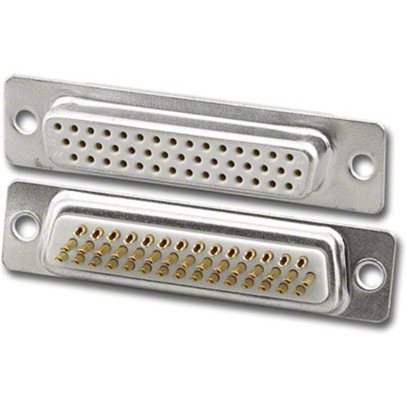 Pan Pacific DHS-44S, 44 Pin Female High Density D-Sub Solder Type Connector