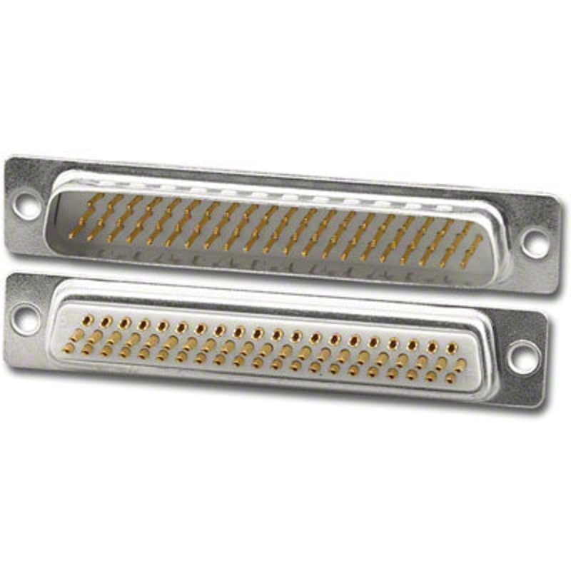 Pan Pacific DHS-62P, 62 Pin Male High Density D-Sub Solder Type Connector