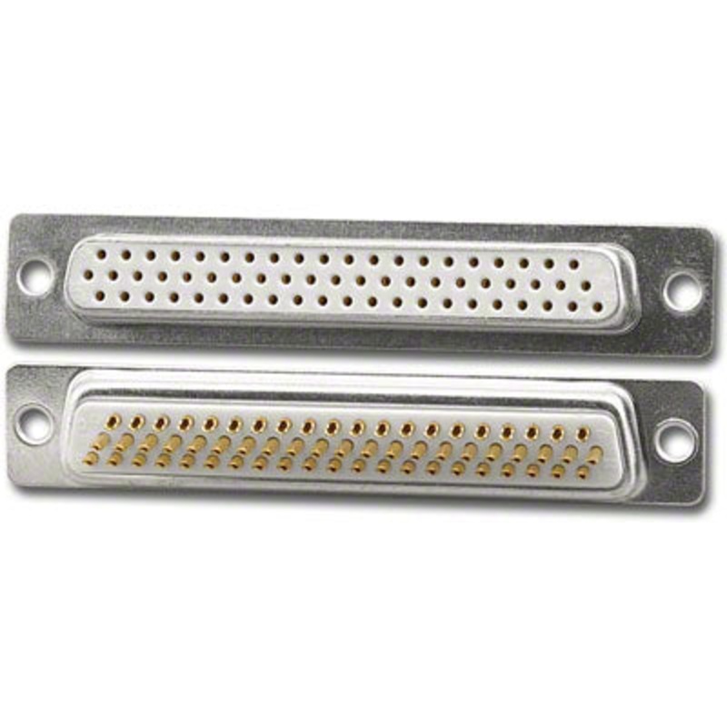Pan Pacific DHS-62S, 62 Pin Female High Density D-Sub Solder Type Connector