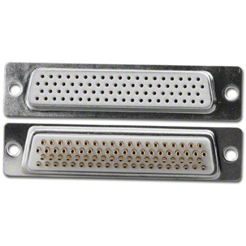 Pan Pacific DHS-78S, 78 Pin Female High Density D-Sub Solder Type Connector