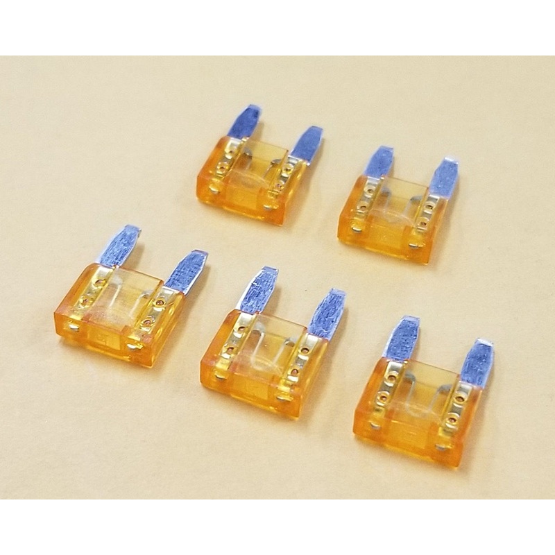 Philmore 64-6005 5A 32V ATM Mini Blade Automotive Fuse, Tan, 5 pack