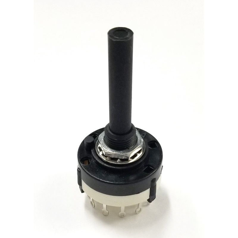 30-15304, Philmore 3 Pole 4 Position Non Shorting Rotary Switch ~ 0.3A @125V AC