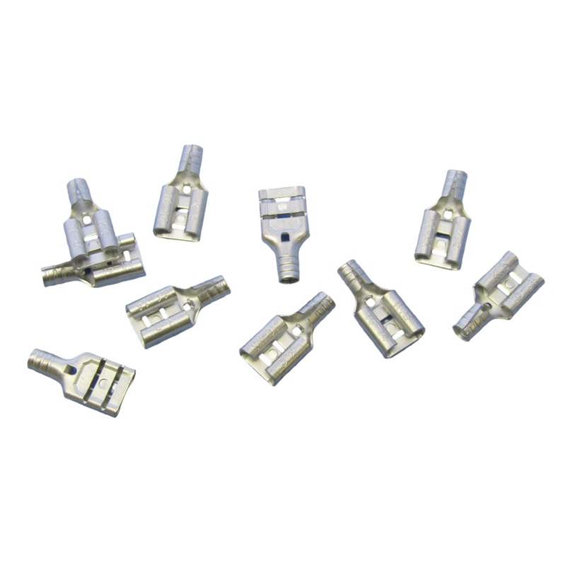 65-4045C, Philmore .250 FEMALE TAB UN-INSULATED 16-14 AWG 100pk