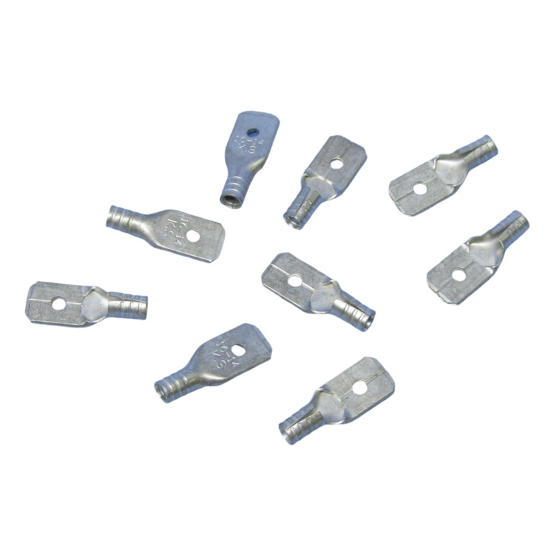65-5045, Philmore .250 MALE TAB UN-INSULATED 16-14 AWG 15pk