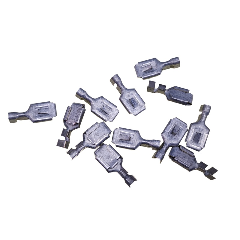 Noble 560H 18-12 AWG 5/16″ FEMALE SLIDE TERMINAL W/TAB .312 12pcs