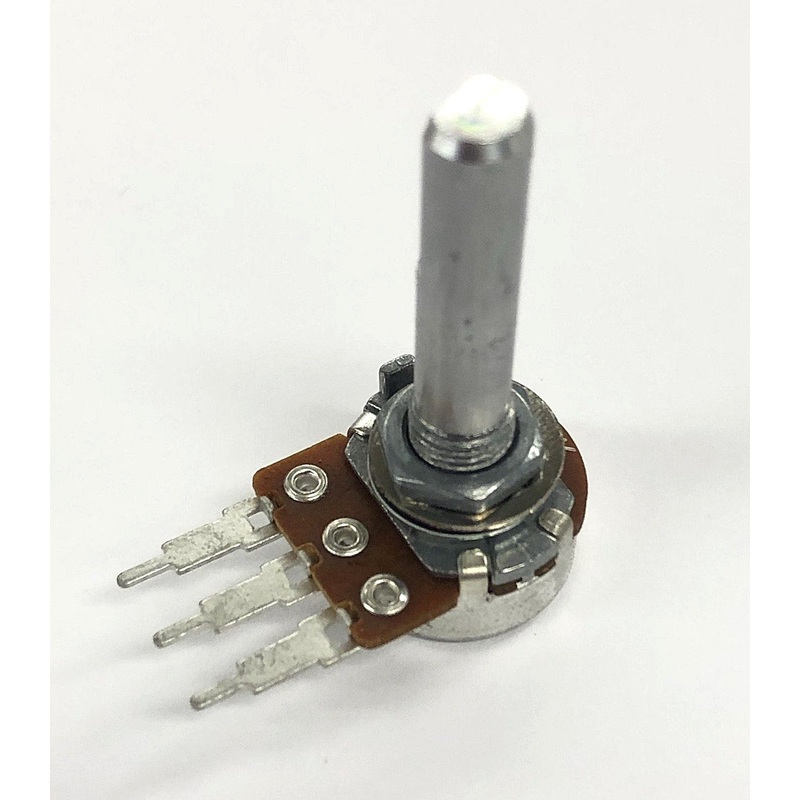 PC78, Philmore 1 Meg Ohm Linear Taper Potentiometer ~ 16mm Body w/ 1/4″ D Shaft