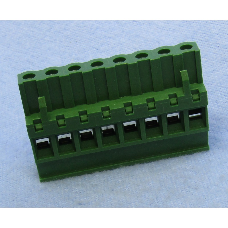 Philmore 13-2508, 8 Position Vertical Female Euro Mag DePluggable Terminal Block