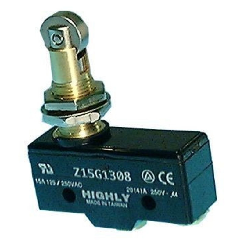 30-1308, Philmore  SPDT ON-(ON) Roller Plunger, Heavy Duty Snap Action Switch