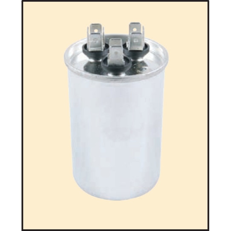 NTE MRRC370V7R5/20, 7.5uF and 20uF @ 370V AC, Dual Motor Run Capacitor