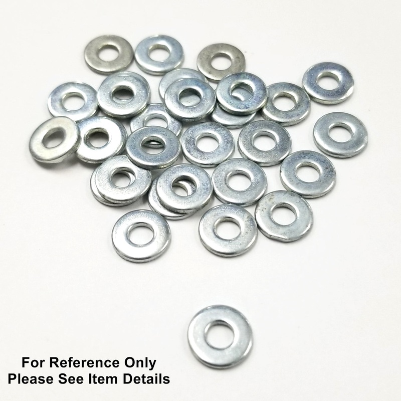 Philmore 10-006, #6 Zinc Plated Flat Washers – 30 Pack