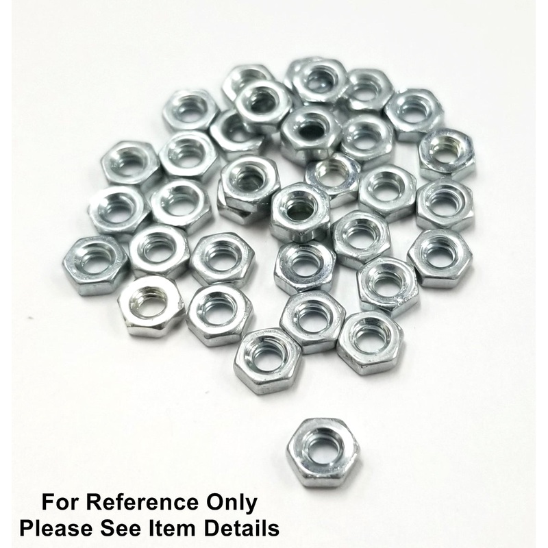 Philmore 10-106, 6-32 Steel Hex Nuts – 40 Pack
