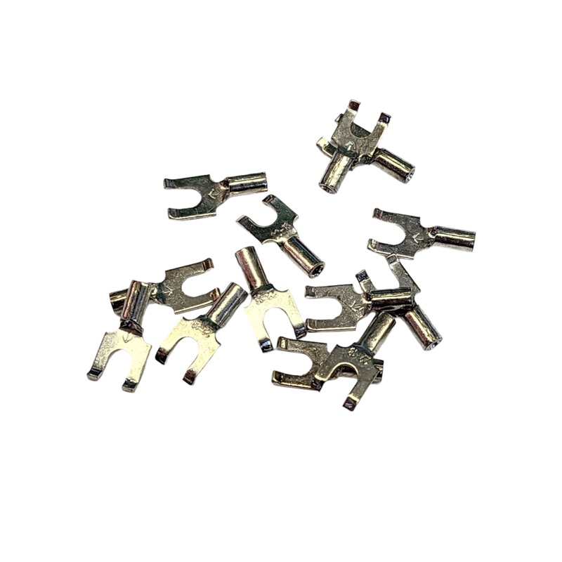 U-346, Noble  non-insulated #6 stud flanged block spade 100pk