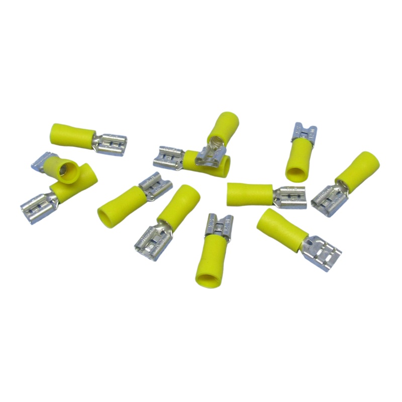 65-4565C, Philmore .250″ Female Quick Slide Tab 12-10 AWG 100pk
