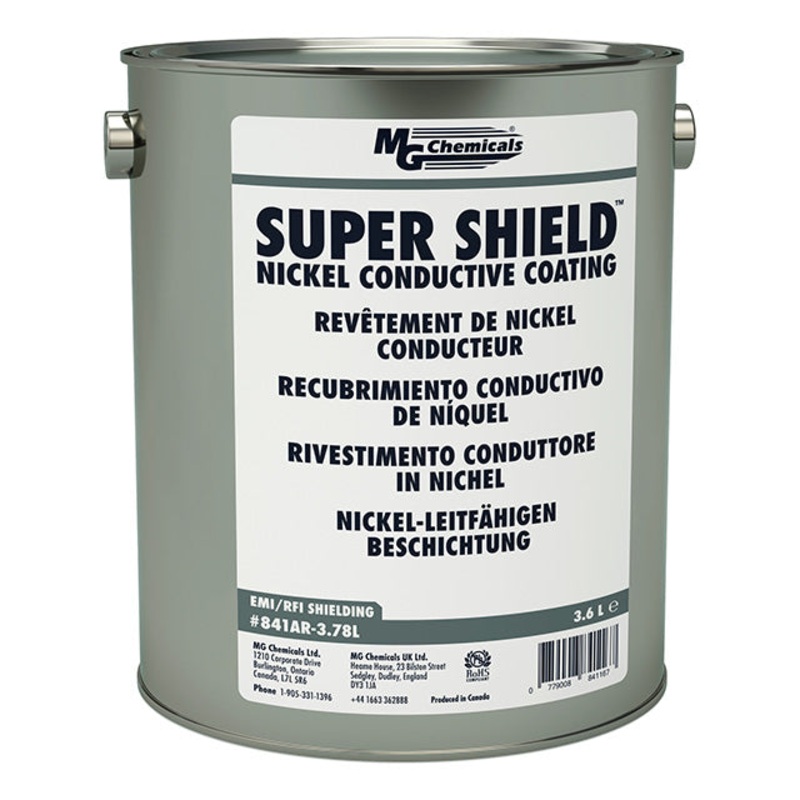 841AR-3.78L, MG Chemical  Super Shielding Nickel Conductive Paint 3.78L  (1 gallon)
