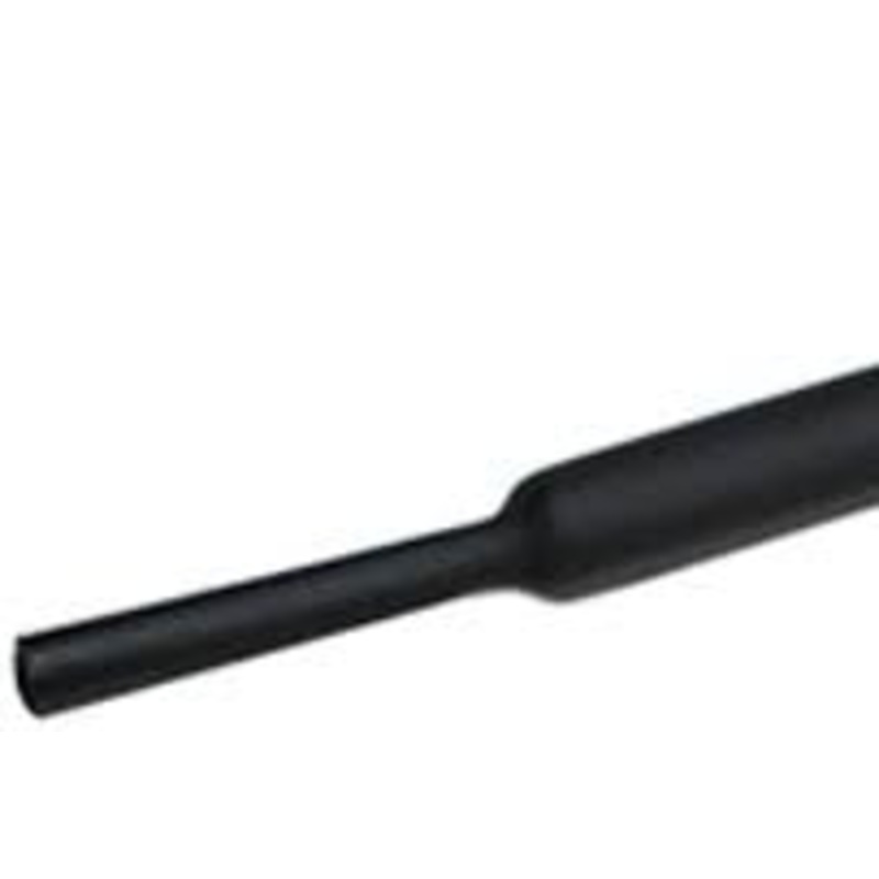 85-50125, Enviro Sleeve 4 foot Length, 1/8 inch Black, 3:1 Dual Wall Adhesive Heat Shrink Tubing, Glue Lined