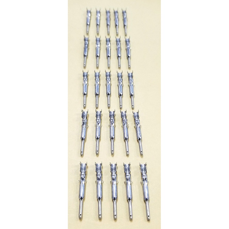 NEW Lot of 25 AMP 66589-1 Male Round Pins for CPC Series Connectors