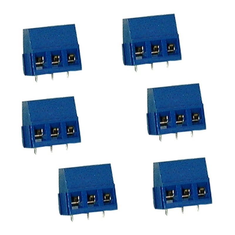 Philmore # TB133 3 Position Vertical Terminal Blocks ~ 6 Pack