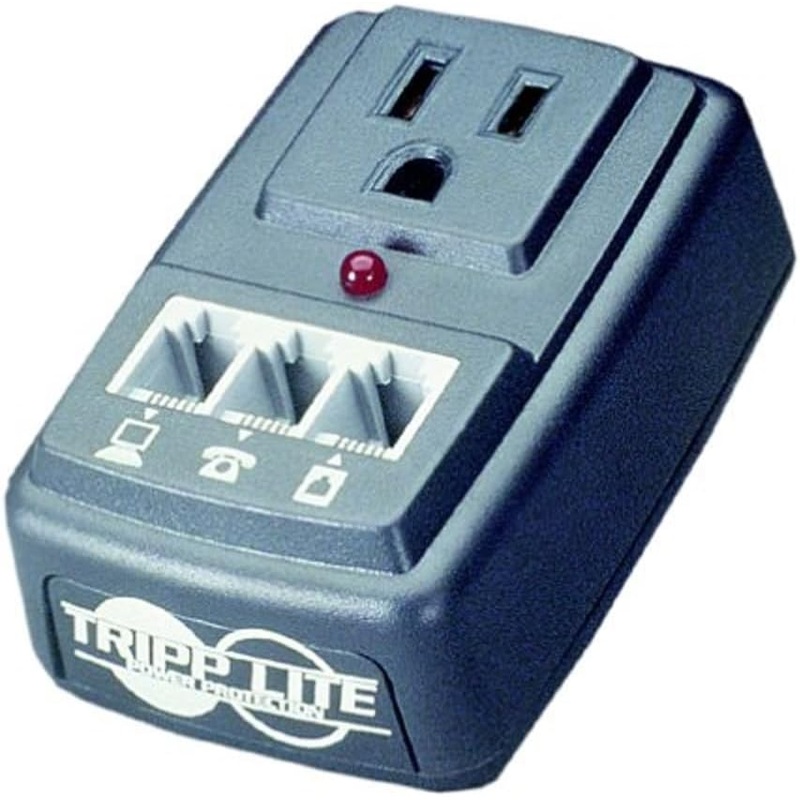 SMP, Tripp Lite Single Outlet Wallmount Notebook Surge Suppressor w/ Phone Cord
