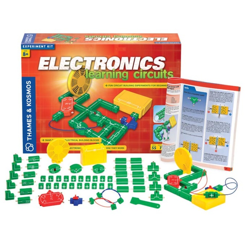 615819 – ELECTRONICS LEARNING CIRCUITS 70 EXPERIMENTS