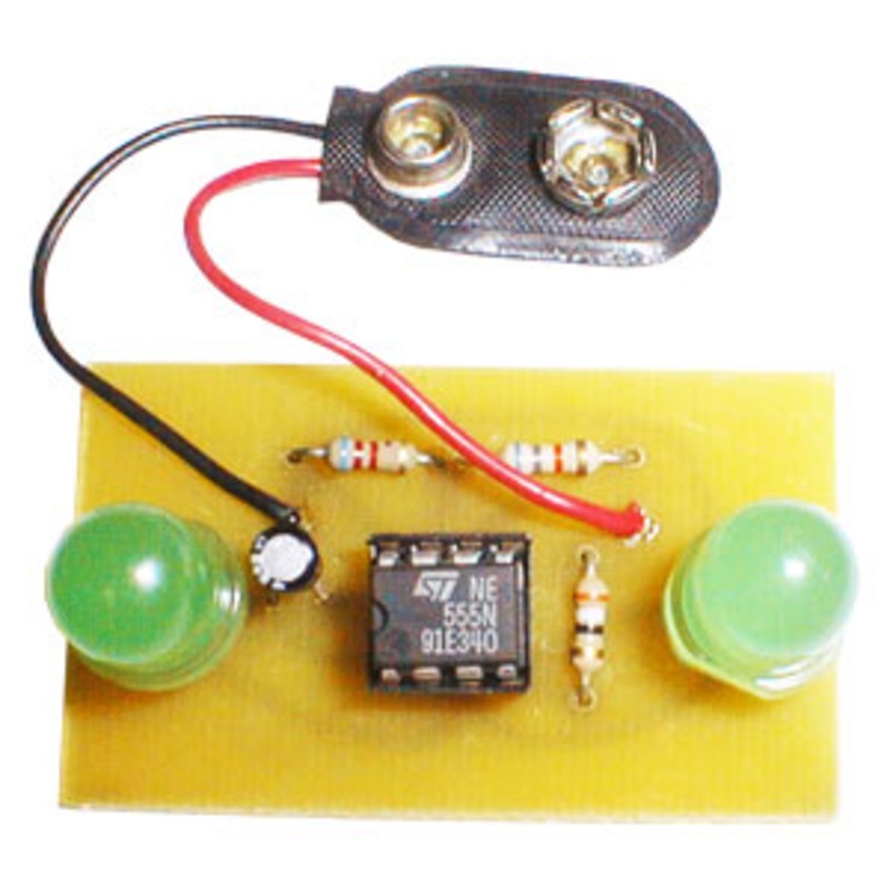 C6791 – GREEN LED FLASHER XXL