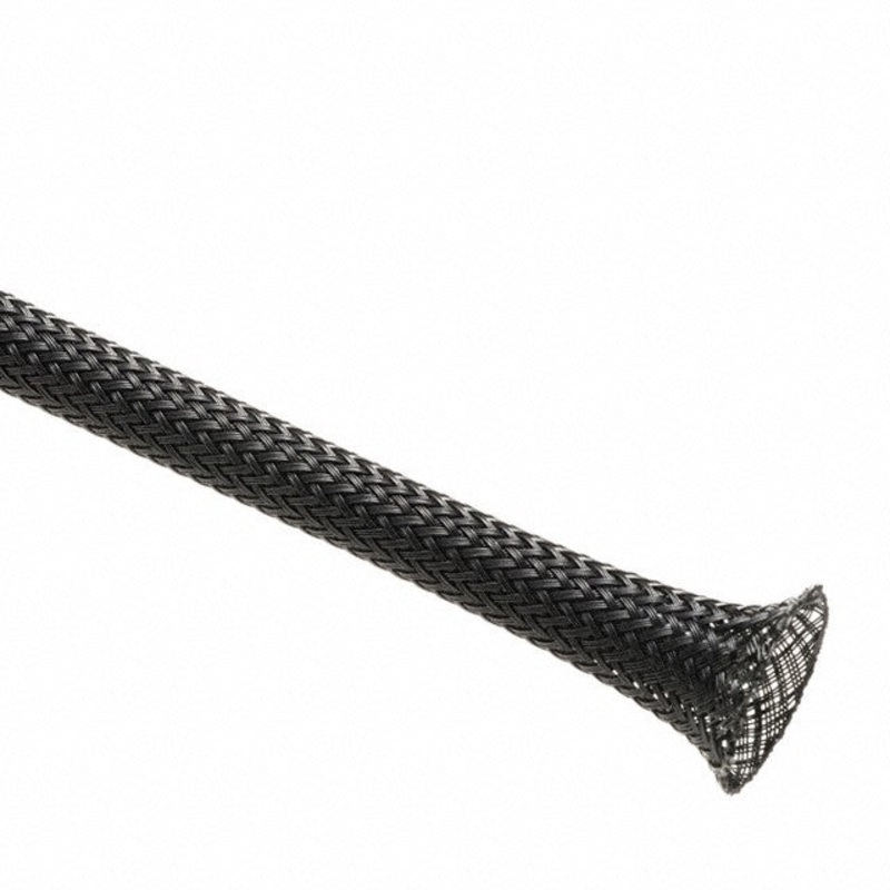 CCP0.25BK-100′, TechFlex  Flexo Clean Cut – 1/4″ – Black – 100 ft Length