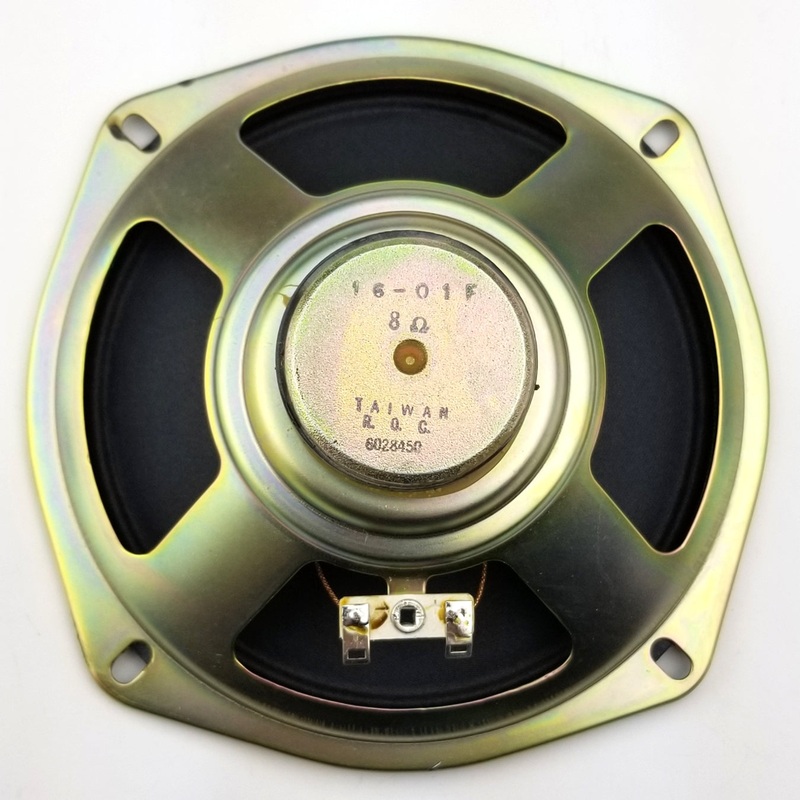 Philmore # TS60 6.0″ Square Flanged Speaker, 8 Ohm 10.0 Watts