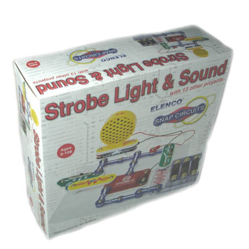 SCP-14 – STROBE LIGHT AND SOUND WITH 13 OTHER PROJECTS SNAP CIRCUIT