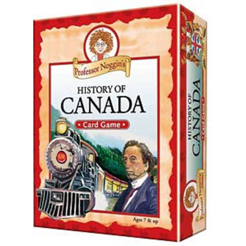 10430 – HISTORY OF CANADA PROFESSOR NOGGIN’S CARD GAME