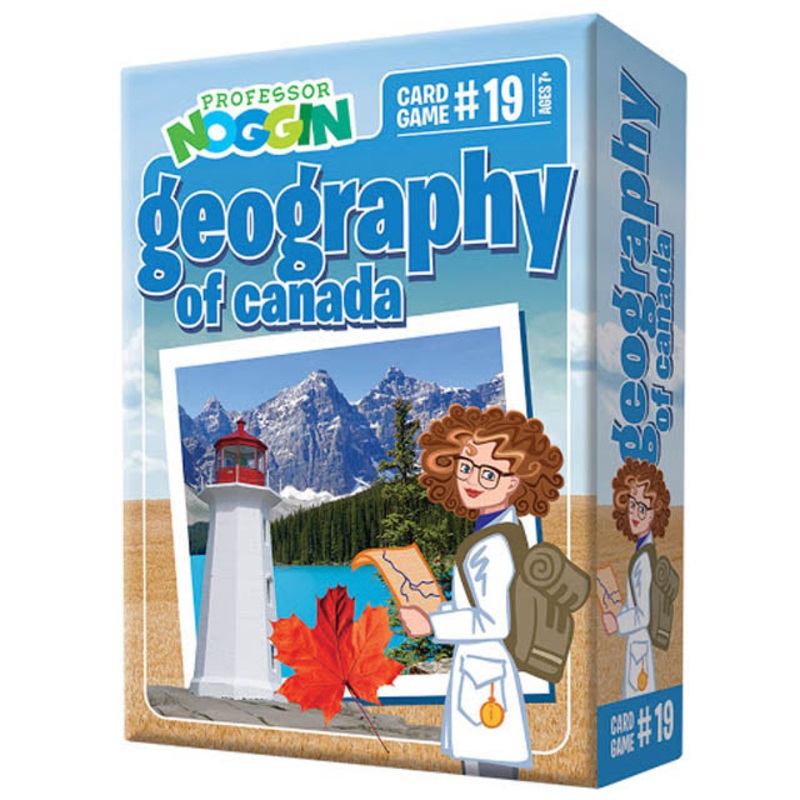 11419 – GEOGRAPHY OF CANADA PROFESSOR NOGGIN’S CARD GAME